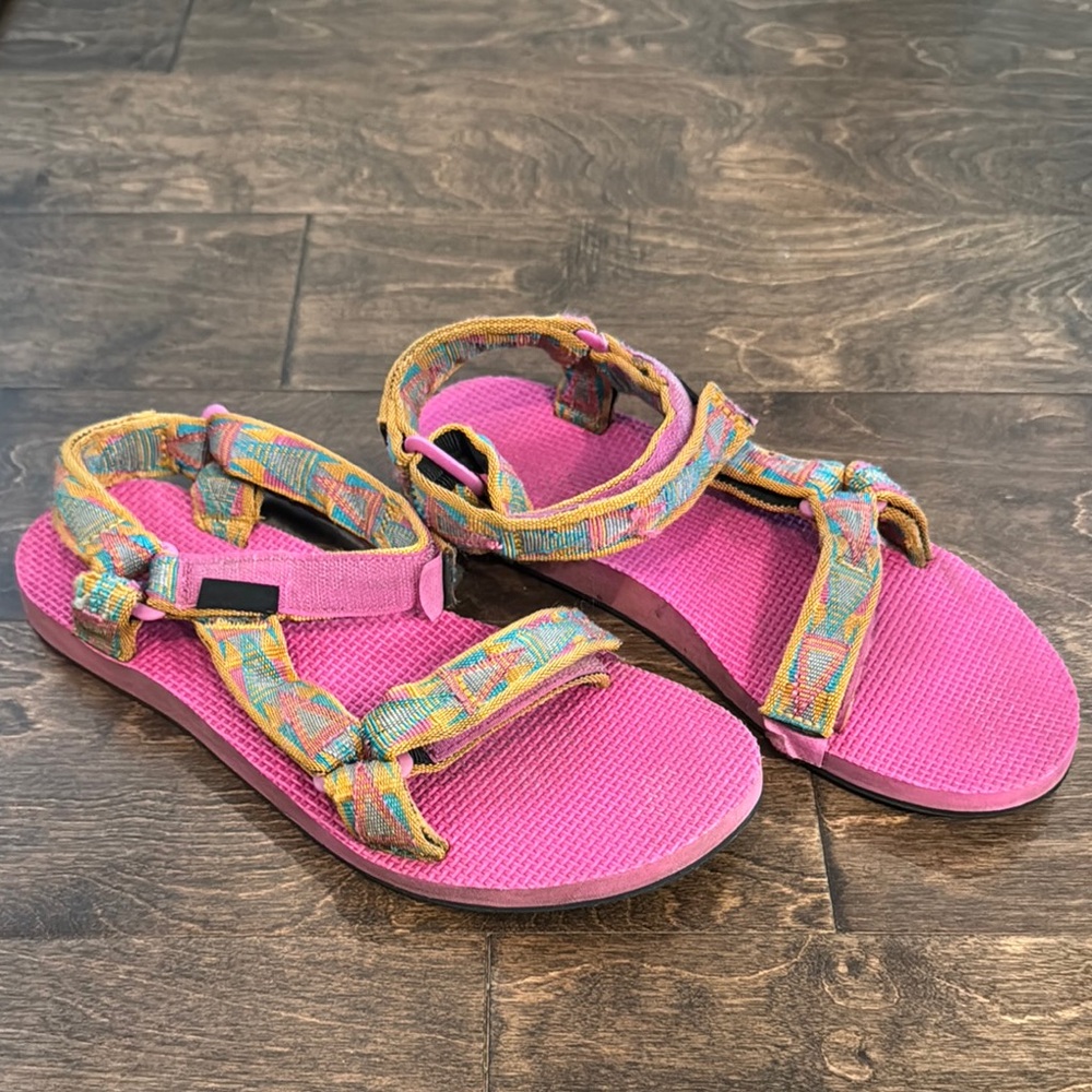 Colorful Teva Sandals - Picture 2 of 4